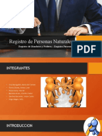 REGISTRO DE PERSONAS NATURALES