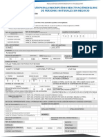 INSCRIPCIÓN RUC PERSONAS NATURALES SIN NEGOCIO