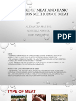 Cookery PPT Structure of Meat