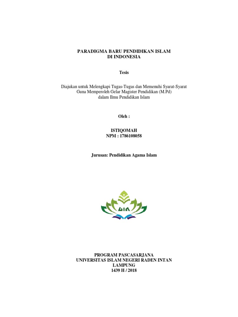 Istiqomah 1786108058 Pdf
