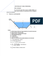 PDF Diseo de Canal Rectangular y Trapesioidal DD