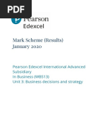 Mark Scheme (Results) January 2020