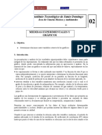 Relación entre volumen, altura y área en gráficos