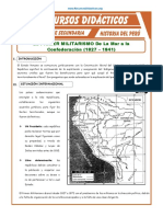 El Primer Militarismo en El Perú para Quinto Grado de Secundaria PDF