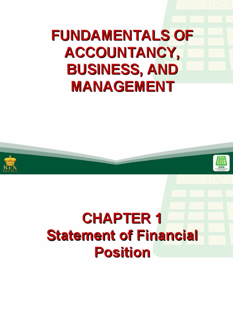 Fundamentals of Accountancy, Business, and Management | PDF ...