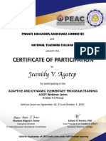 Agatep - ADEPT Certificate of Participation - Grades 4-6 - Wsig PDF