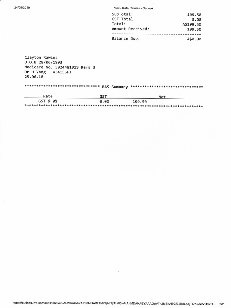Medical Billing Statement | PDF