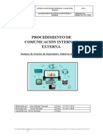 Comunicacion Interna y Externa