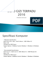 SISFO GIZI TERPADU 2016 (Panduan Instalasi)