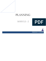 Module 2 - Planning