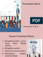 Presentasi Bisnis