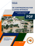 Plan de Contingencias Ante Lluvias Intensas Región Lambayeque PDF