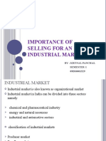 Importance of Selling For An Industrial Marketer