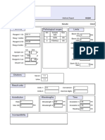 CPK Method Report with Ranges and Parameters