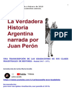 Verdadera Historia Argentina X J Perón. 2019 PDF