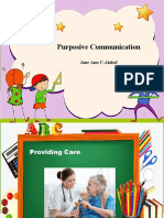Purposive Communication: Jane Ann C.Alolod