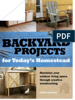 Backyard Projects For Today's Homestead