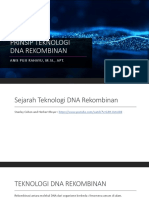 Prinsip Teknologi DNA Rekombinan
