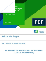 CA Software Change Manage r12 Feature Overview Com