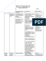 Weekly Home Learning Plan in EsP 10 (Week 6)