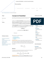 Concepto de Probabilidad - Luis Antonio Saucedo Hernández