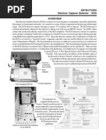 Electron Capture Detector