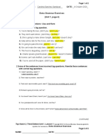 Extra Grammar Exercises (Unit 1, Page 4) : Top Notch 3, Third Edition Unit 1, Lesson 1