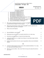 Aerodynamics - II Paper - III: B.E. (Aeronautical Engineering) Semester Fifth (C.B.S.)