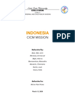 Indonesia Cicm Mission