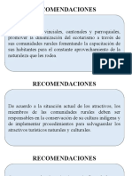 RECOMENDACIONES