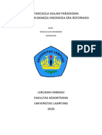 Peran Pancasila Dalam Paradigma Pembangunan Bangsa Indonesia Era Reformasi