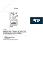 Earth Ground Resistance Tester Model 382152: User's Manual