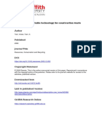 Tam y Tam - 2006 - A Review On The Viable Technology For Construction