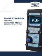 Shaw SDHmini-Ex-User-Manual-Iss4.2