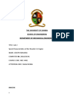 MEC 4402 LAB 2 Speed Characteristics of The Ricardo E.6 Engine