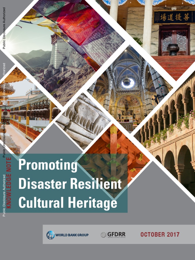 Promoting Disaster Resilient Cultural Heritage October 2017 Pdf