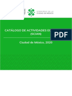 Catalogo de Actividades Económicas (SCIAN) PDF