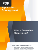 Operation Management 