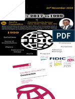FIDIC 1999 and 2017 - Chapter 1