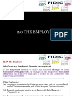 FIDIC 1999 and 2017 Chapter 2