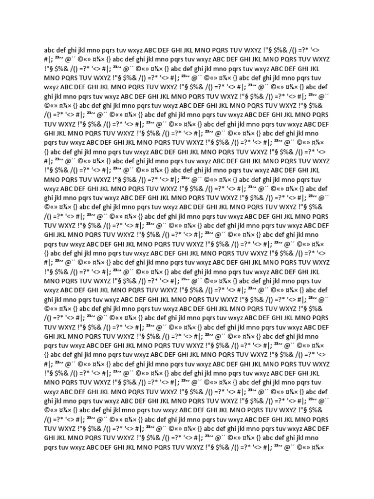 ABC Def Ghi JKL Mno Pqrs Tuv Wxyz ABC DEF GHI JKL MNO PQRS TUV WXYZ | PDF
