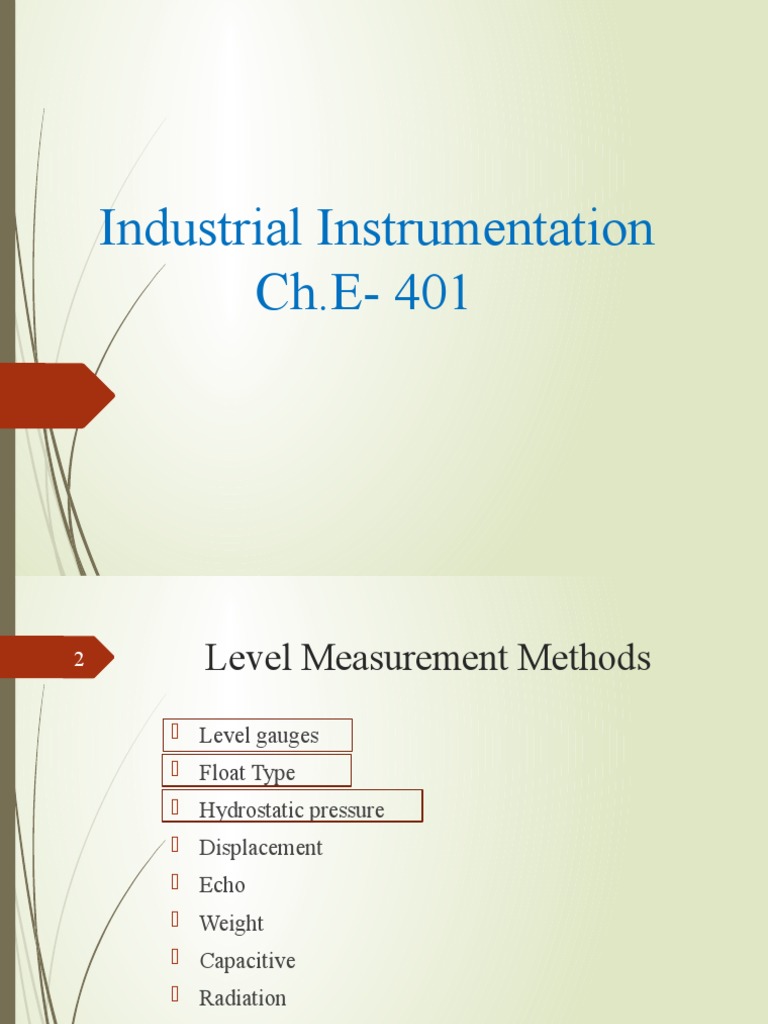 Hydrostatic Pressure Measurement Methods | PDF | Pressure | Buoyancy