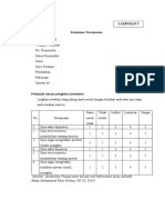 LAMPIRAN 5. Kuesioner Kecemasan