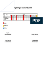 Program Diare Bulan Februari 2020