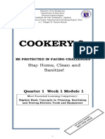 COOKERY 9 - Q1 - Mod1 PDF