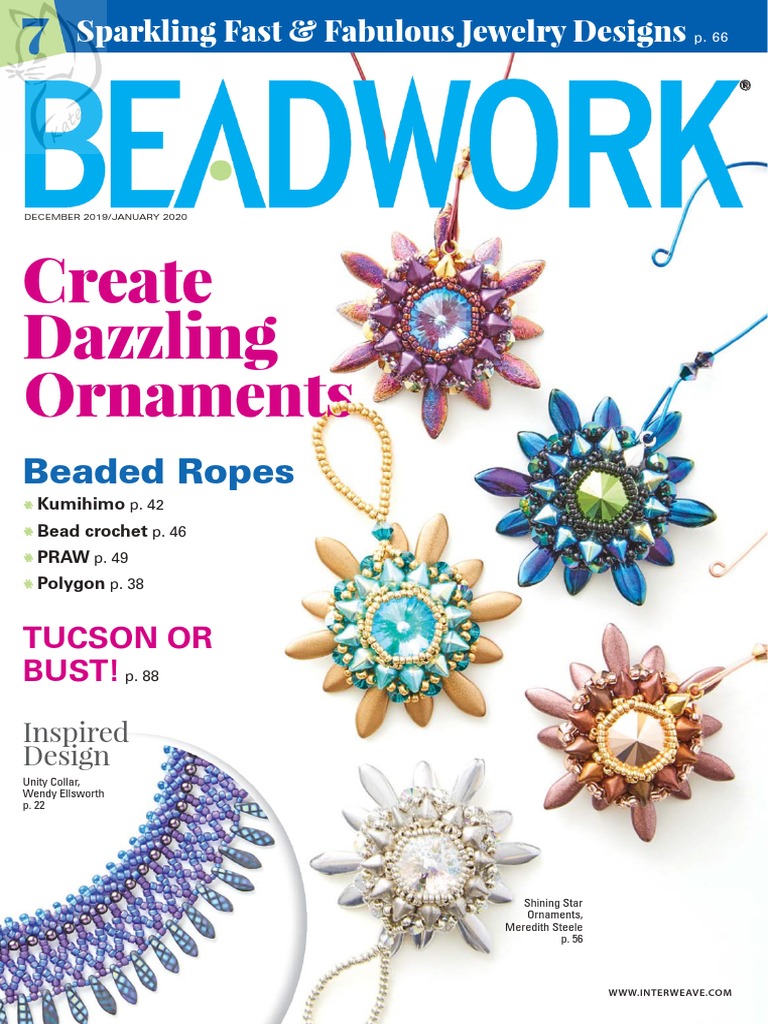 Beadwork 12 2019, PDF, Beadwork