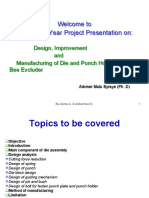 Die and Punch Design Presentation