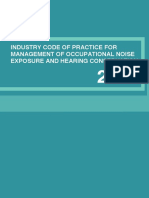 Industry Code of Practice For Management of Occupational Noise Exposure PDF