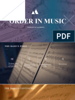 Order in Music: Symphony or Cacophony