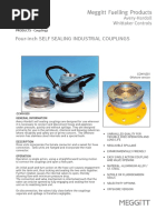 Avery Hardoll Whittaker Controls 4 Inch Self Sealing Ind Couplings